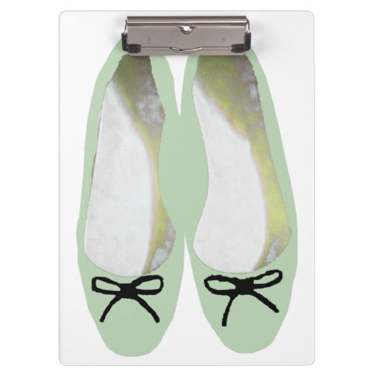 Porte-bloc Chaussures vertes (Devant)