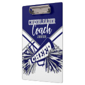 Porte-bloc Cheerleader Coach - Navy Blue, Gary & White (Gauche)