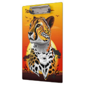 Porte-bloc Cheetah African Feline Wild Animal (Gauche)