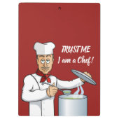 Porte-bloc Chef (Dos)