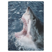 Porte-bloc Chef du grand requin blanc (Dos)