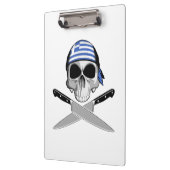 Porte-bloc Chef grec (Gauche)