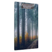 Porte-bloc Chemin bordé d'arbres forestiers majestueux (Swatch)