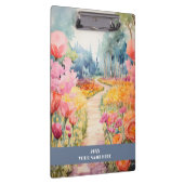 Porte-bloc Chemin calme à travers la forêt de fleurs (Swatch)