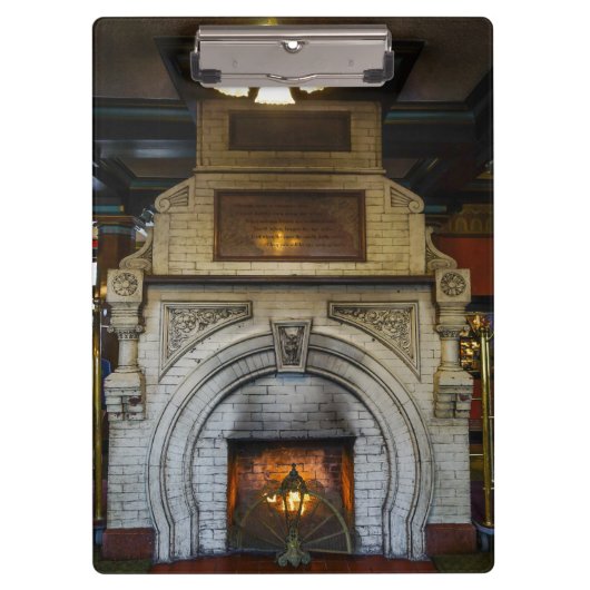 Porte-bloc Cheminée de l'hôtel Crescent (Devant)