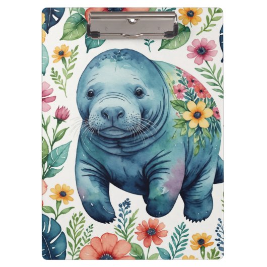 Porte-bloc Chemise bébé Manatee (Devant)