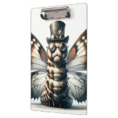 Porte-bloc Chenille Steampunk (Gauche)