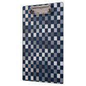 Porte-bloc Chèques bleu gris de la Marine (Gauche)