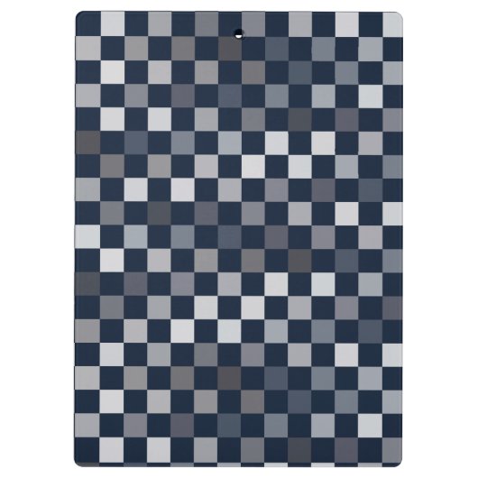 Porte-bloc Chèques bleu gris de la Marine (Dos)