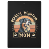 Porte-bloc Chercher ton amour : Bernese Mountain Dog Maman (Dos)