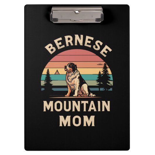 Porte-bloc Chercher ton amour : Bernese Mountain Dog Maman (Devant)