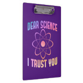 Porte-bloc Chère science, je vous fais confiance - Science am (Swatch)