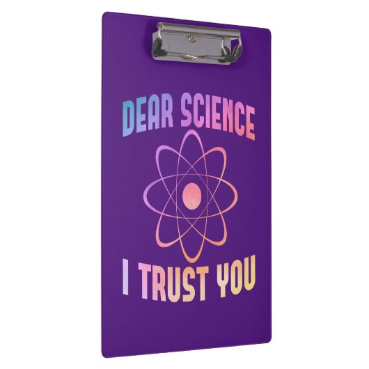 Porte-bloc Chère science, je vous fais confiance - Science am (Swatch)