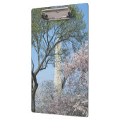 Porte-bloc Cherry Blossoms et le monument de Washington à DC (Gauche)