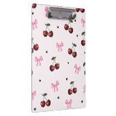 Porte-bloc Cherry & Pink Bows Pattern - Coquette Aesthetic  (Swatch)