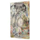 Porte-bloc Cheshire Chat Alice Wonderland Classic (Gauche)