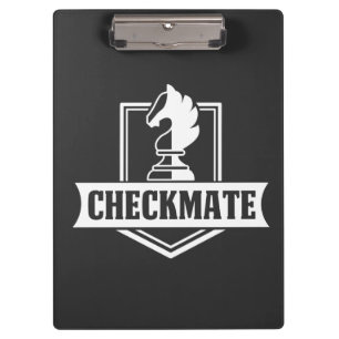 Porte-bloc Chess Club Checkmate Chess Move