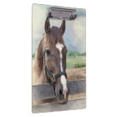Porte-bloc Cheval Brown avec le licou (Swatch)