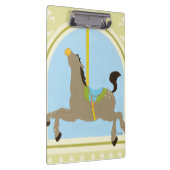 Porte-bloc Cheval Carrousel par Juin Erica Vess (Swatch)