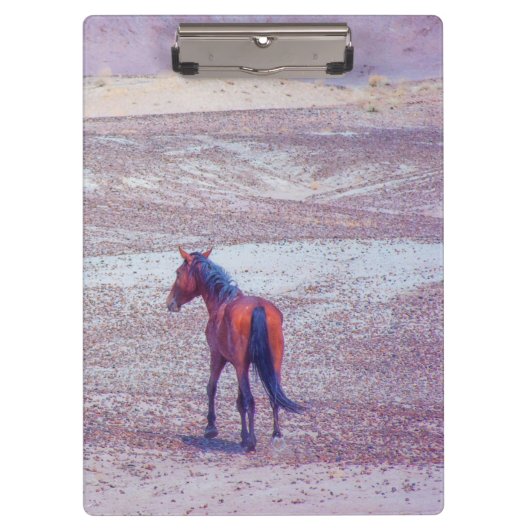 Porte-bloc Cheval du désert P8640 (Devant)