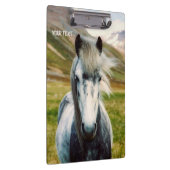 Porte-bloc Cheval gris sauvage (Swatch)