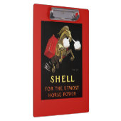 Porte-bloc Cheval mécanique avec Shell Oil (Swatch)