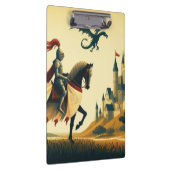 Porte-bloc Chevalier médiéval & wyvern (Swatch)