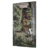 Porte-bloc Chevaux à la Porche (par Albrecht Adam) (Gauche)