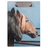 Porte-bloc Chevaux/Cabalos/Horses (Devant)