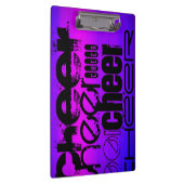 Porte-bloc Cheveux; Violet Vibrant Bleu et Magenta (Swatch)