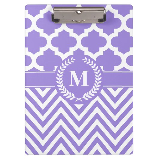 Porte-bloc Chevron et Quatrefoil (Devant)