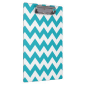 Porte-bloc Chevron gras turquoise (Swatch)