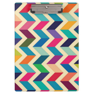 Porte-bloc Chevron/Porte - bloc multicolore