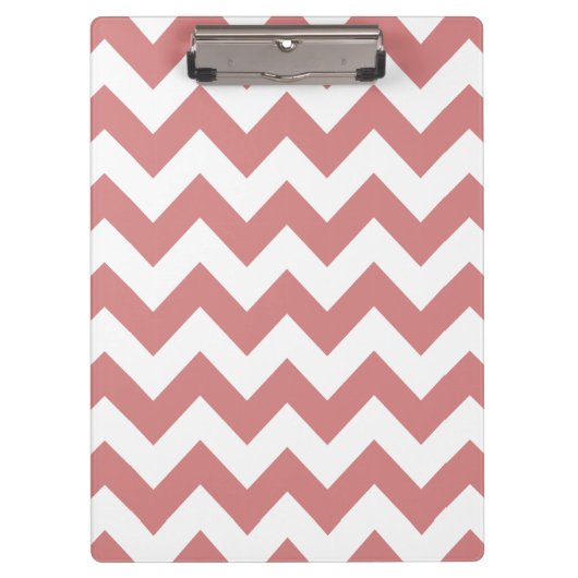 Porte-bloc Chevron rose gras (Devant)