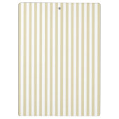 Porte-bloc Chic Beige Ecru Blanc Gratté : Personnalisé tendan (Dos)