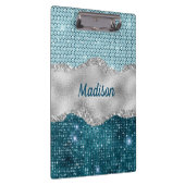 Porte-bloc Chic girly turquoise menthe vert parties scintilla (Swatch)