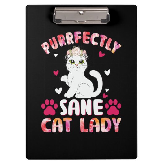 Porte-bloc Chic Lady Chat, Chat Lady, Chat Lady (Devant)