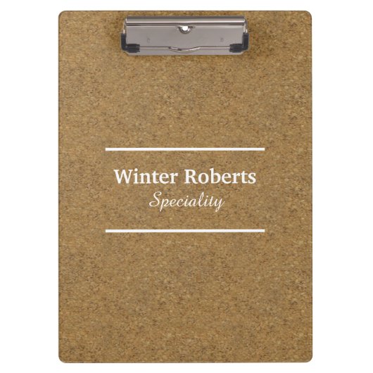 Porte-bloc Chic liège (Devant)