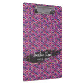 Porte-bloc Chic Moderne Échelle de sirène Motif Abstrait (Swatch)