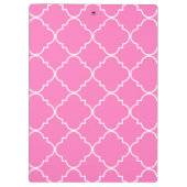 Porte-bloc Chic Quatrefoil Monogram Porte - bloc (Dos)