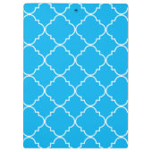 Porte-bloc Chic Quatrefoil Monogram Porte - bloc (Dos)