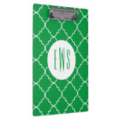 Porte-bloc Chic Quatrefoil Monogram Porte - bloc (Swatch)