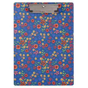 Porte-bloc Chic rétro floral imprimer sur Porte - bloc acryli