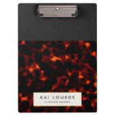 Porte-bloc Chic stylé Tortoiseshell (Devant)