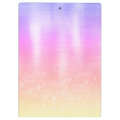 Porte-bloc Chic violet orange ombre parties scintillant goutt (Dos)