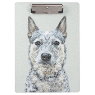 Porte-bloc Chien de bétail australien - Cute Original Dog Art