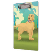 Porte-bloc Chien de compagnie dans le parc (Gauche)