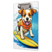 Porte-bloc Chien de surf (Gauche)