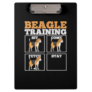 Porte-bloc Chien d'entraînement beagle
