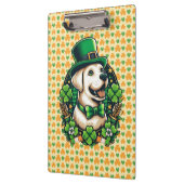 Porte-bloc Chien mignon de la Saint Patrick (Gauche)